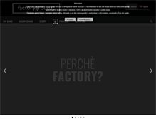 Tablet Screenshot of factorygroup.it